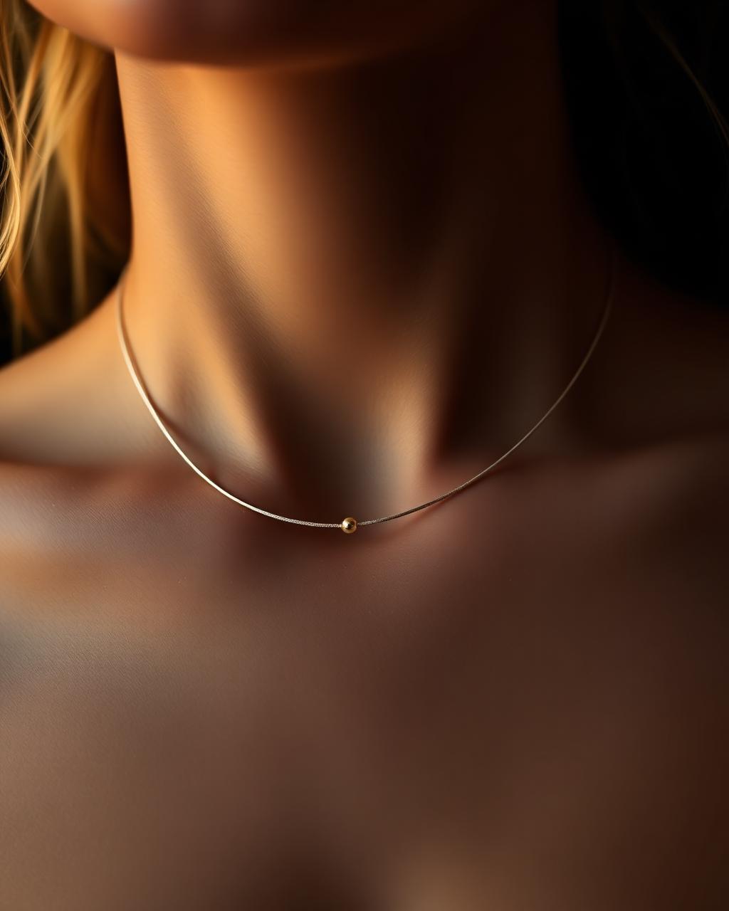 Invisible jewellery collection
